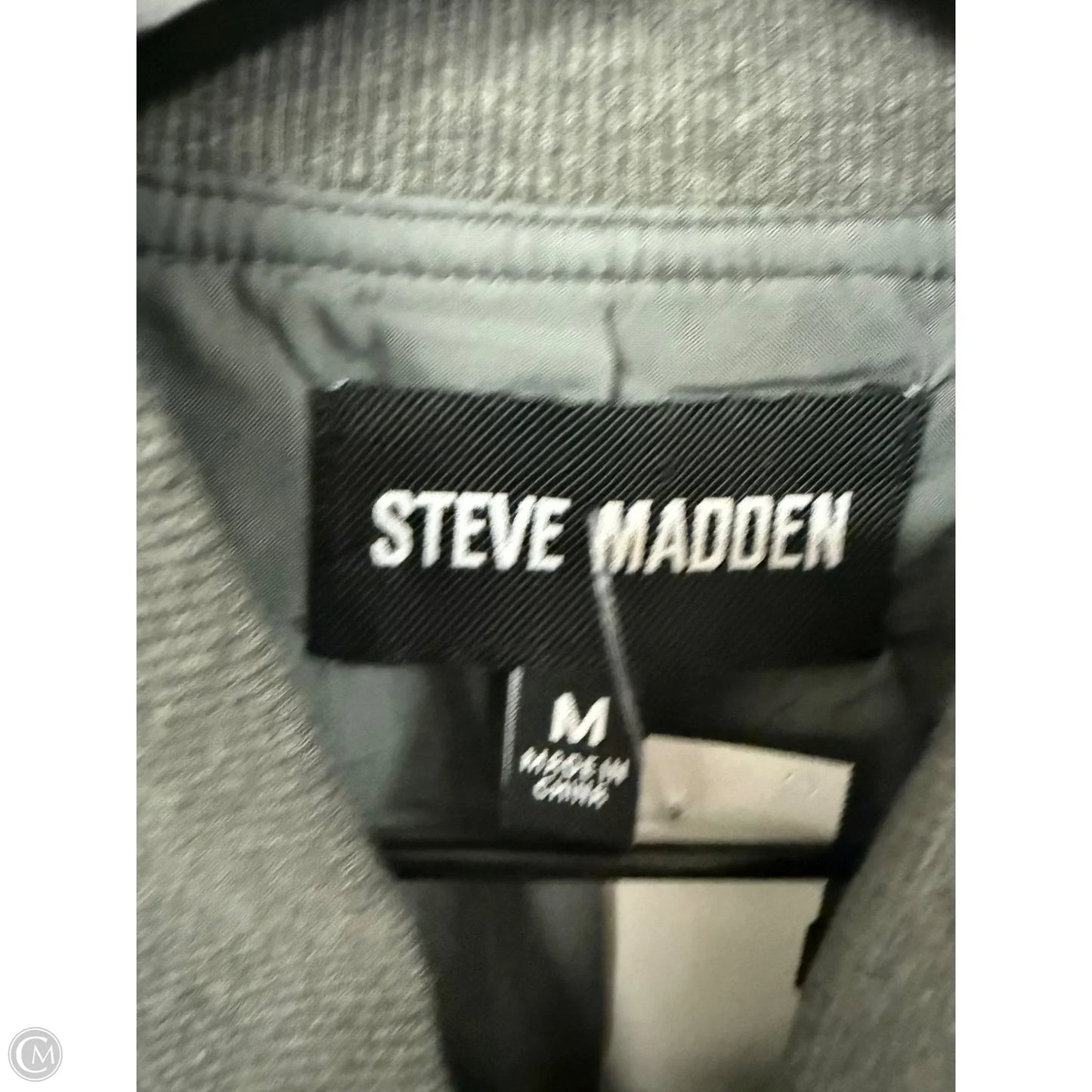 Jacket Other By Steve Madden In Grey, Size: M