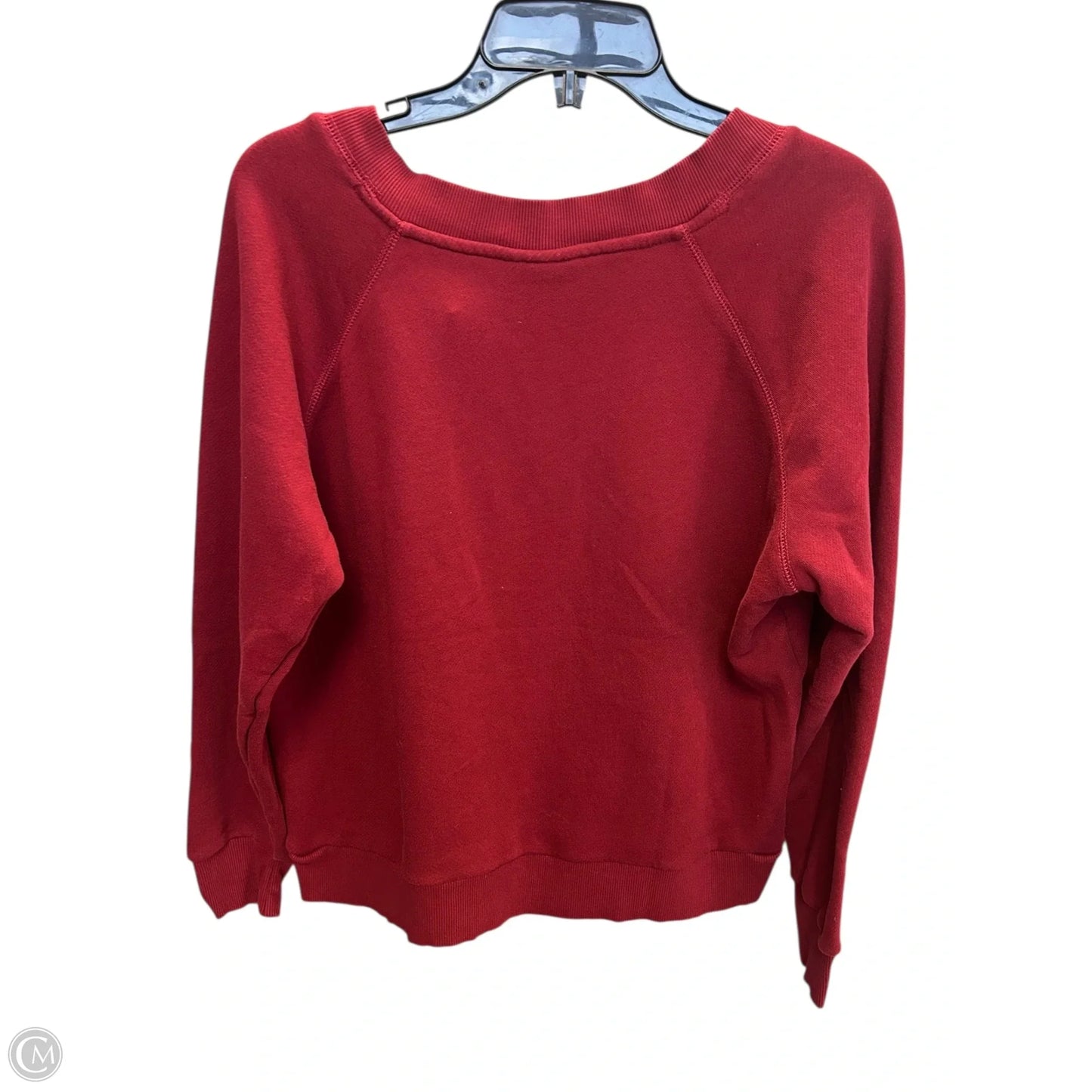Sweatshirt Crewneck By Universal Thread In Maroon, Size: M
