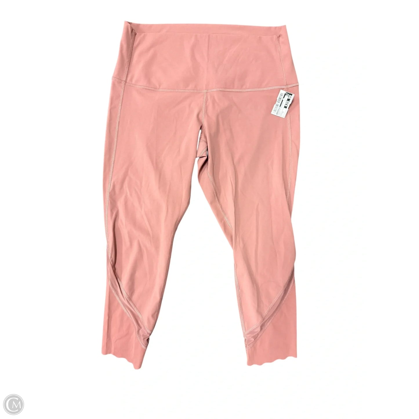 Athletic Leggings By Lululemon In Mauve, Size: 14