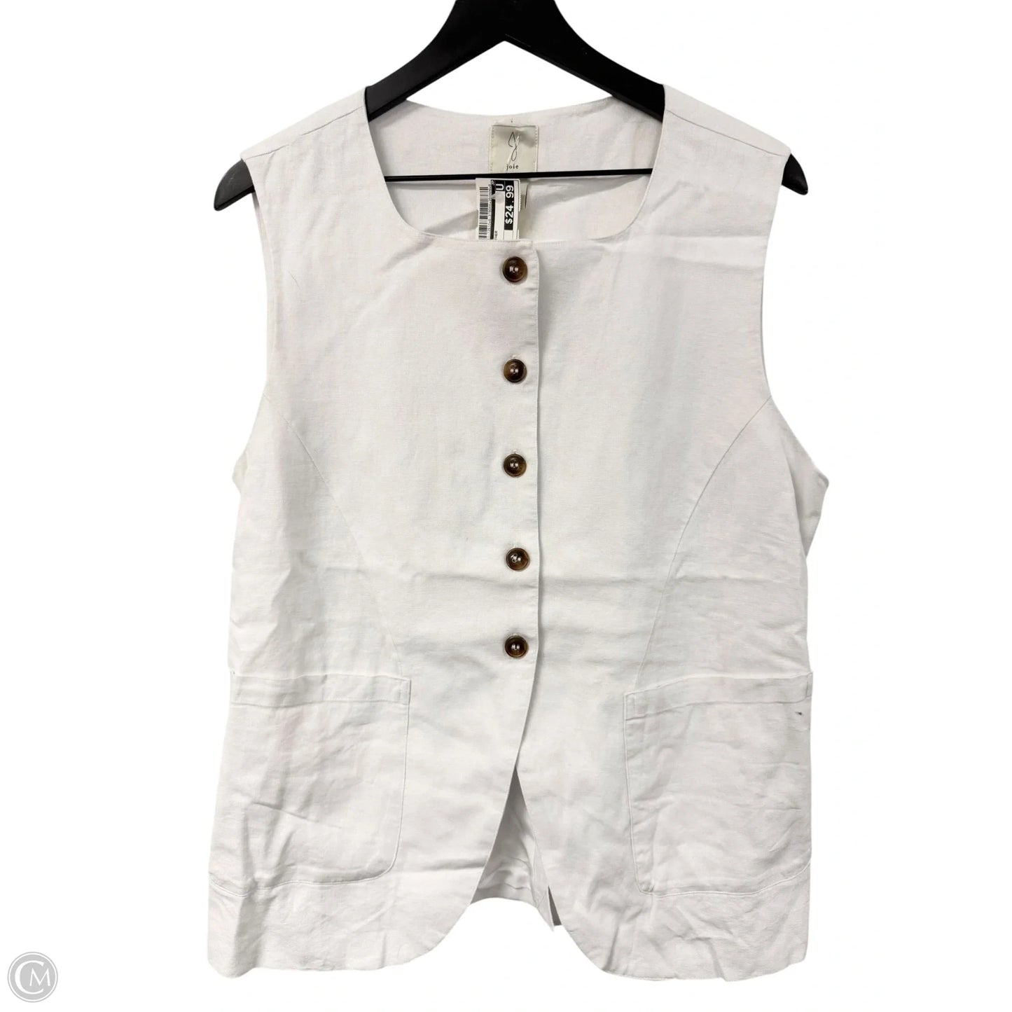 Vest Other By Joie In White, Size: Xl