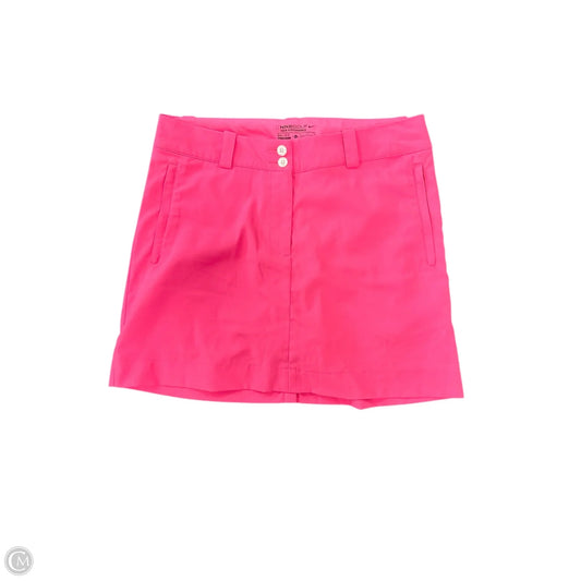 Athletic Skort By Nike Apparel In Pink, Size: 6