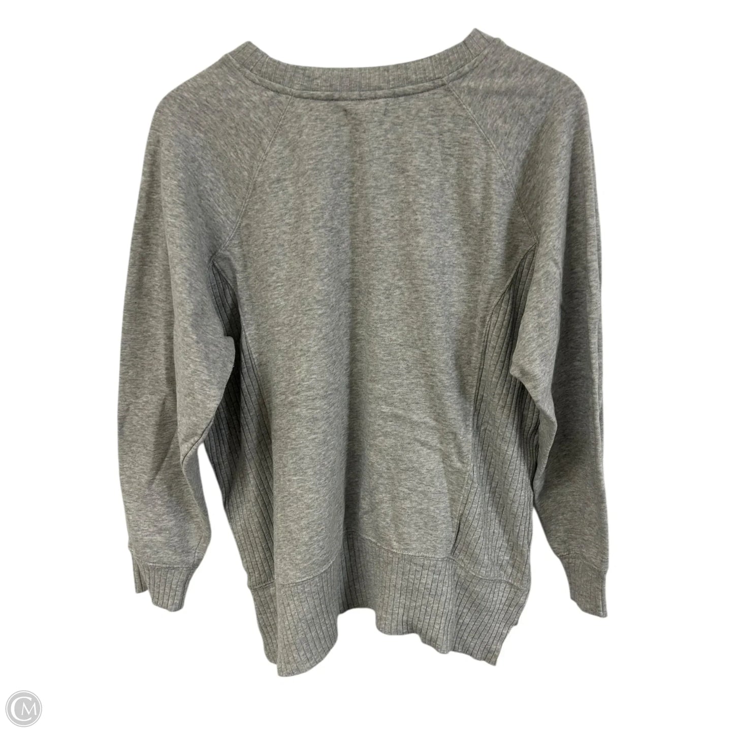 Sweatshirt Crewneck By Maurices In Grey, Size: L