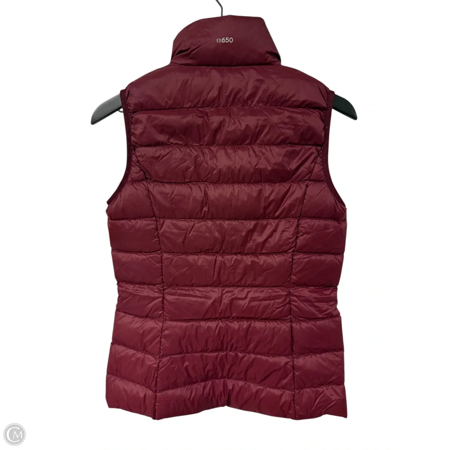 Vest Puffer & Quilted By Eddie Bauer In Maroon, Size: Xs