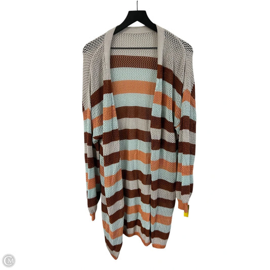 Sweater Cardigan By Cme In Multi-colored, Size: Xl