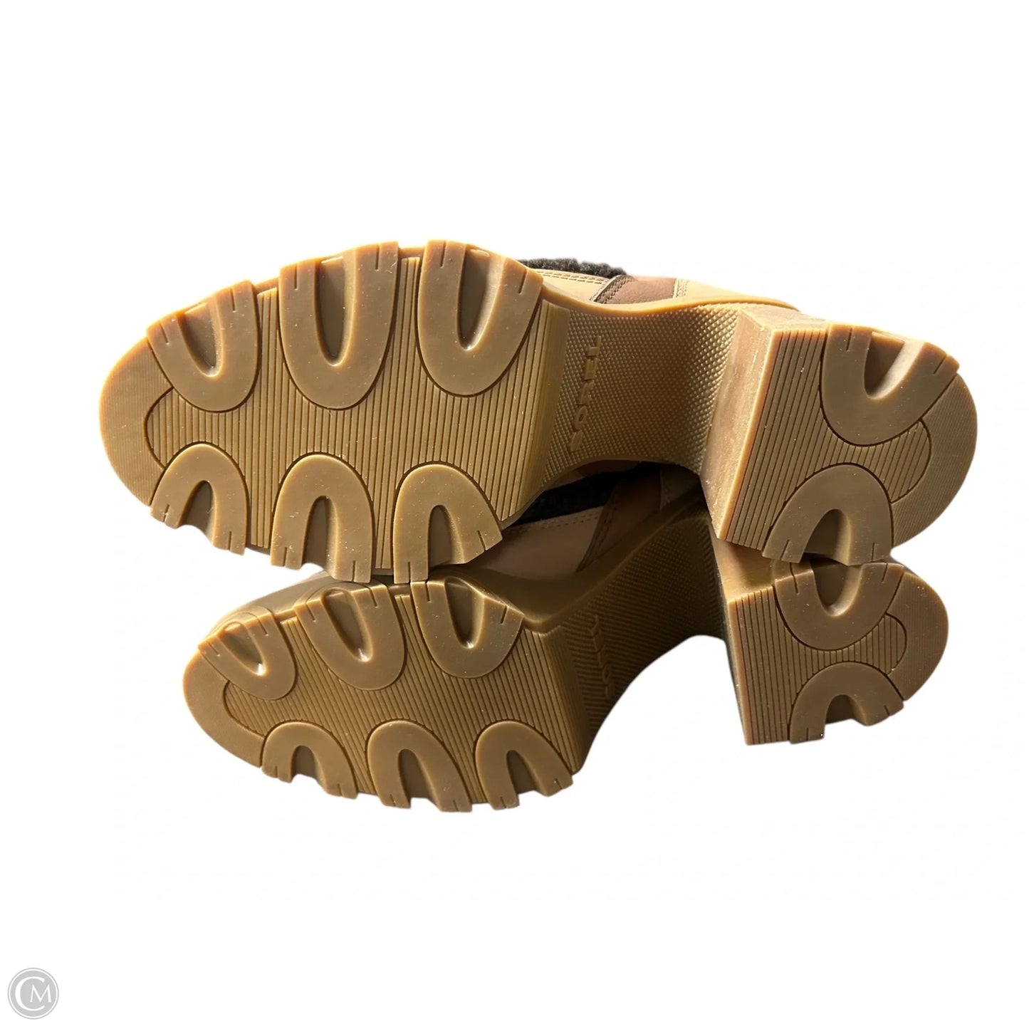 Boots Ankle Heels By Sorel In Brown, Size: 7