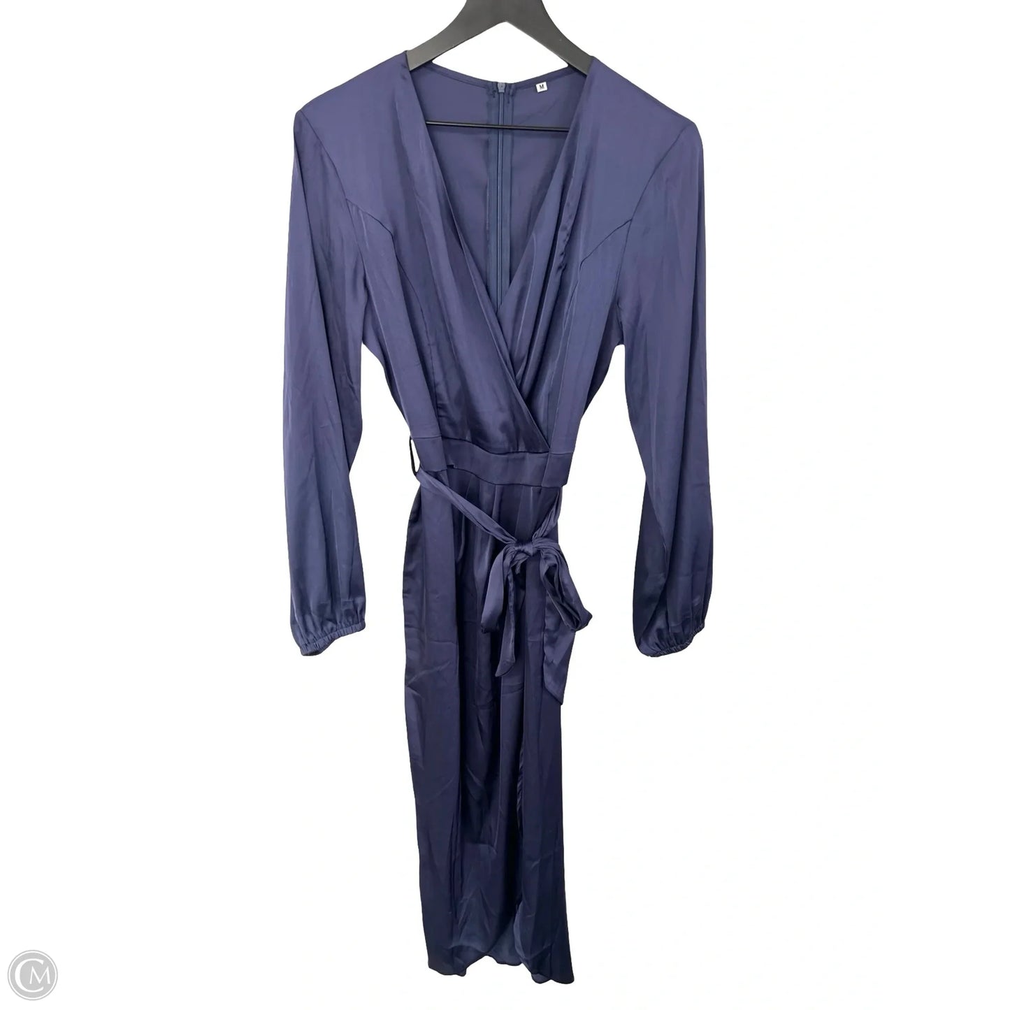 Dress Casual Midi By Cme In Navy, Size: M