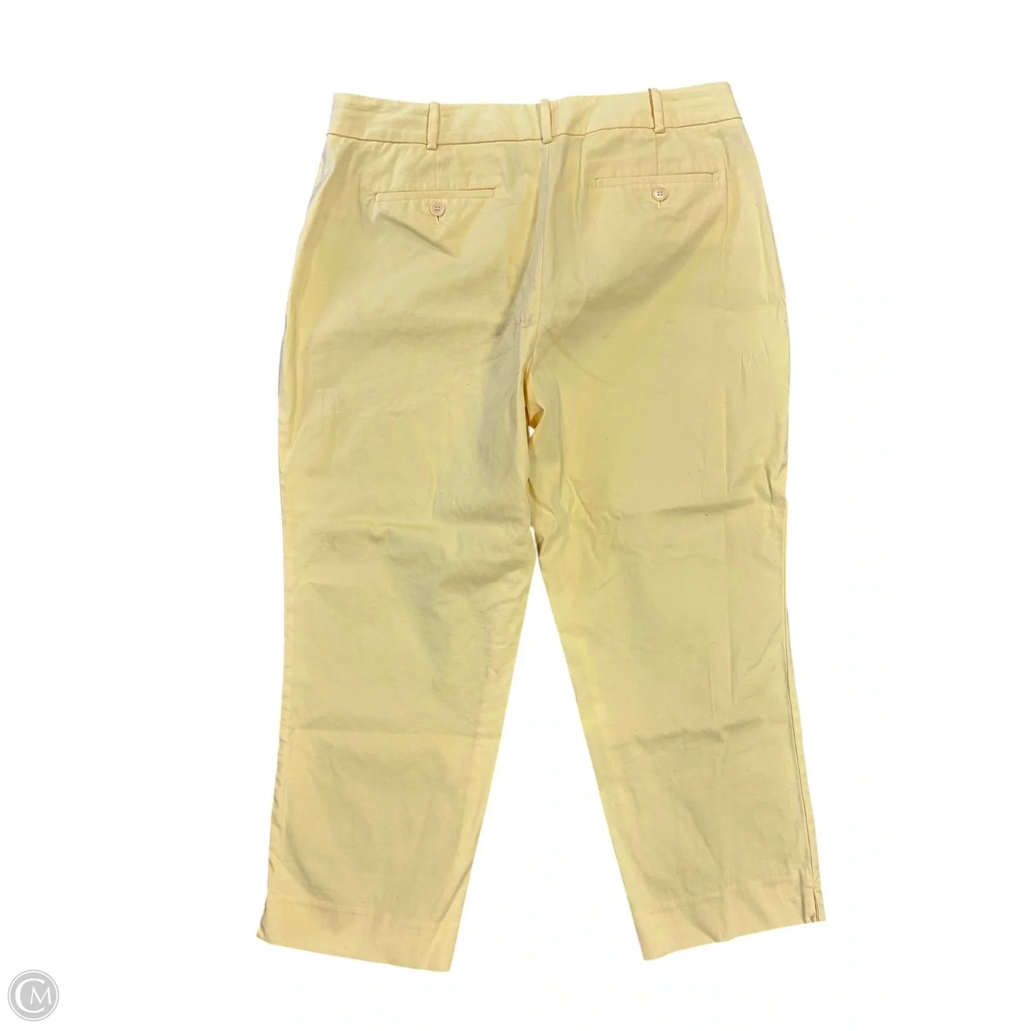 Pants Dress By Talbots In Yellow, Size: 12