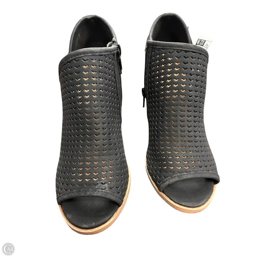Shoes Heels Block By Qupid In Black, Size: 8.5