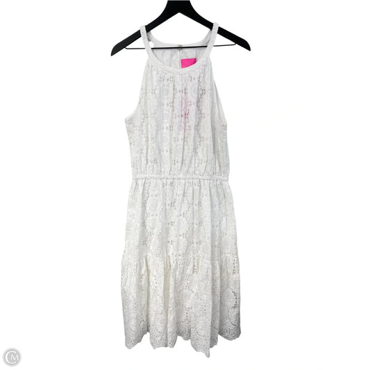 Dress Designer By Lilly Pulitzer In White, Size: Xl