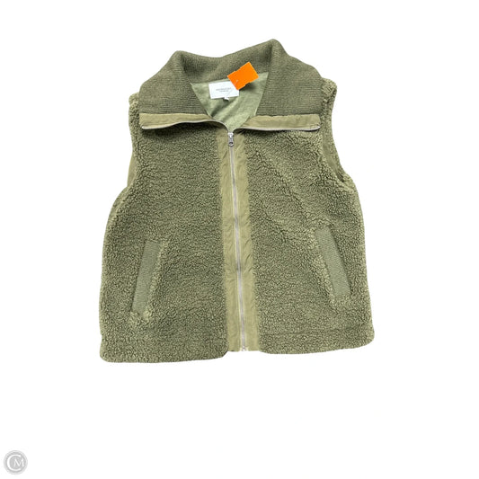 Vest Fleece By Thread And Supply In Green, Size: L