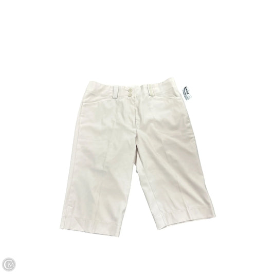 Athletic Shorts By Nike Apparel In Tan, Size: 6