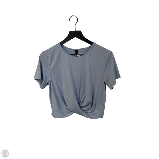 Athletic Top Short Sleeve By Under Armour In Purple, Size: L