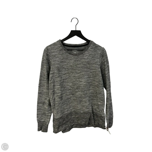 Sweatshirt Crewneck By L.l. Bean In Grey, Size: S