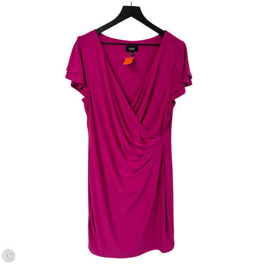 Dress Party Short By Msk In Pink, Size: Xl