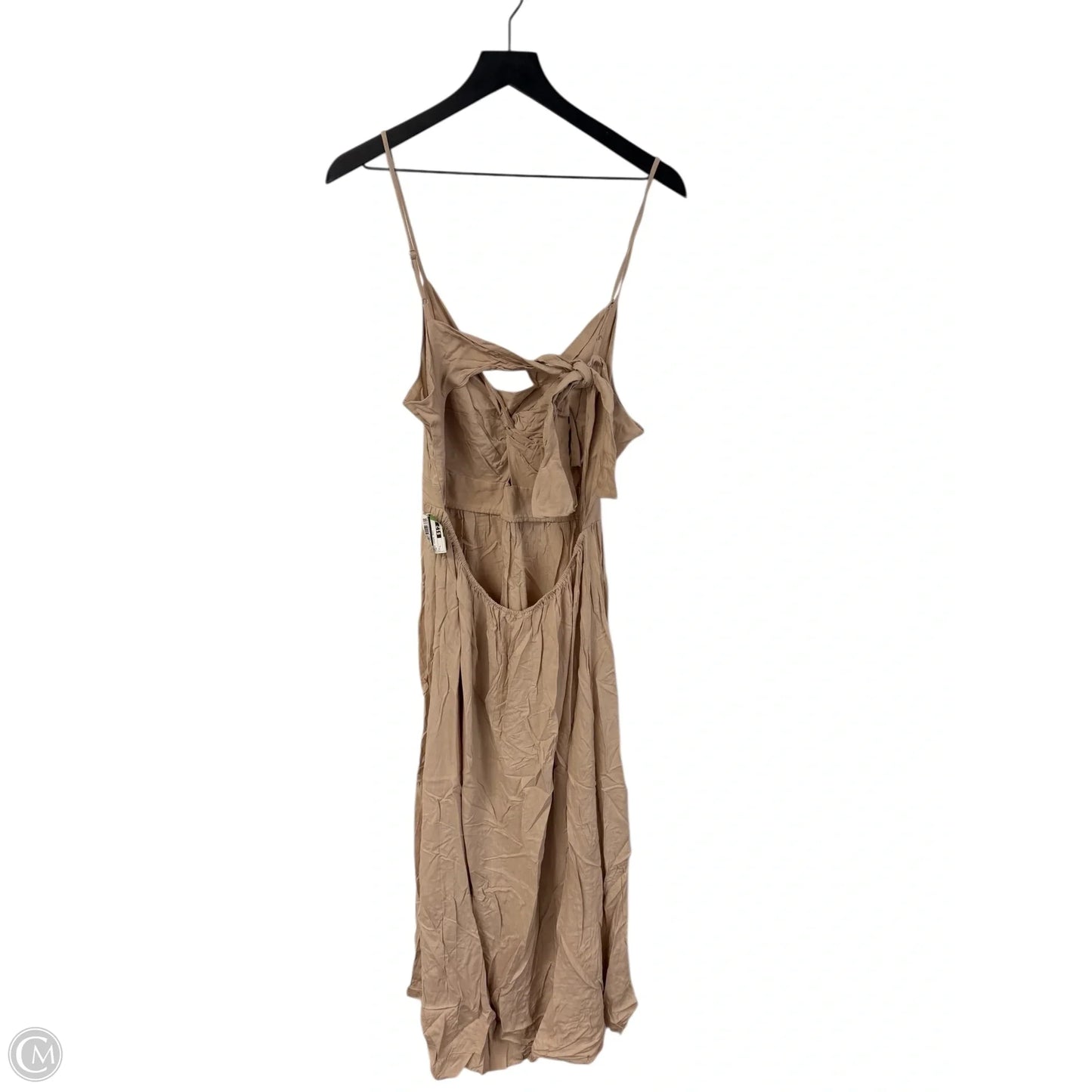 Dress Casual Maxi By Cme In Tan, Size: L