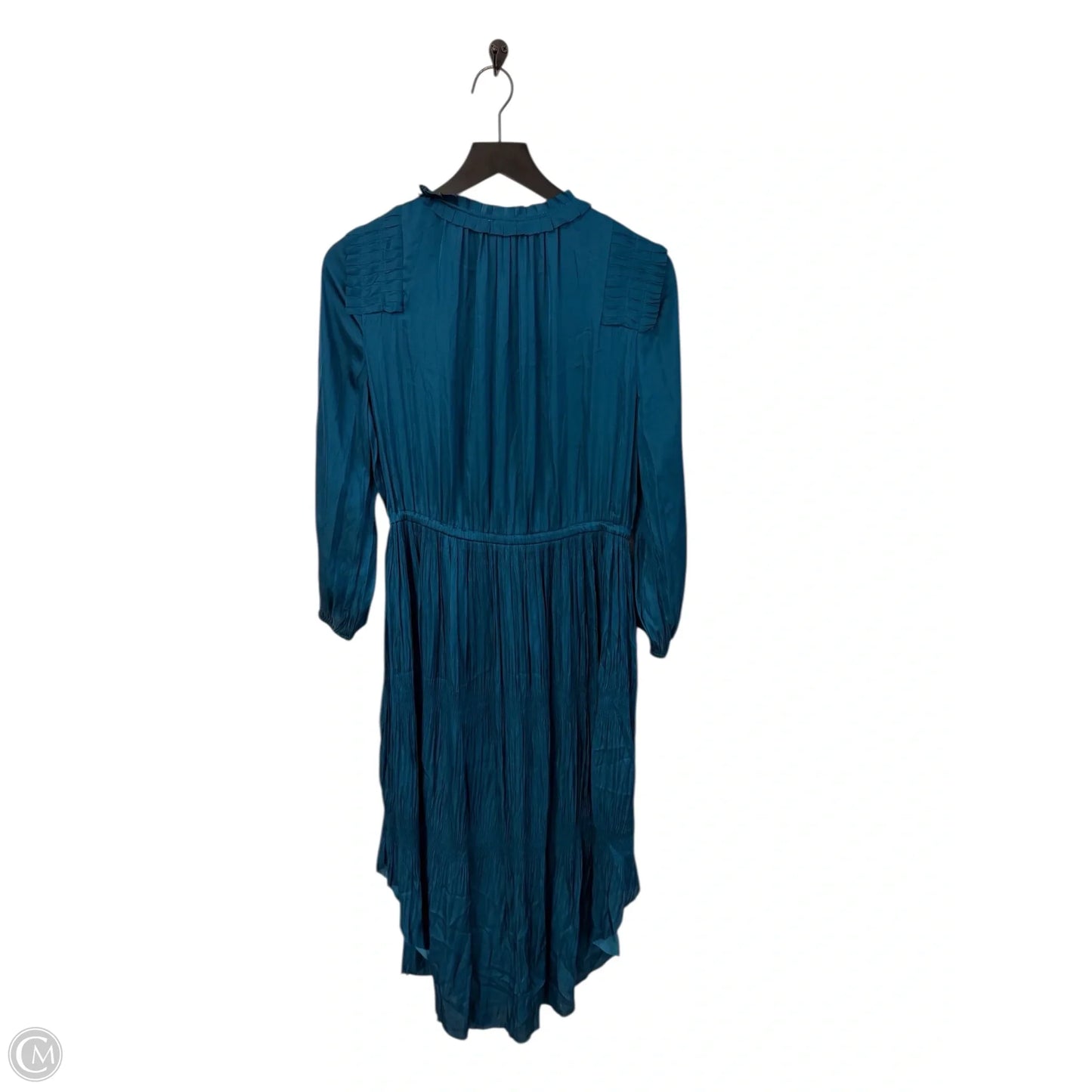 Dress Casual Midi By Chicos In Teal, Size: S
