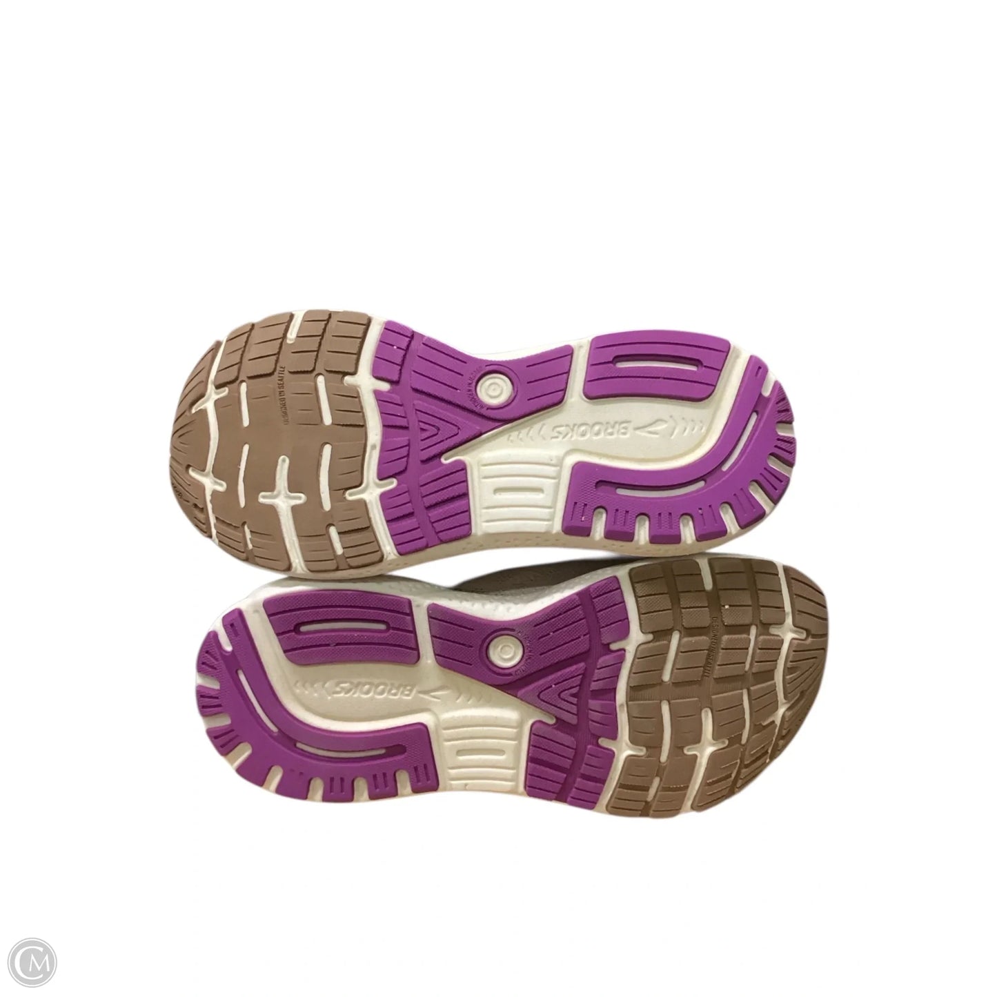 Shoes Athletic By Brooks In White, Size: 8.5