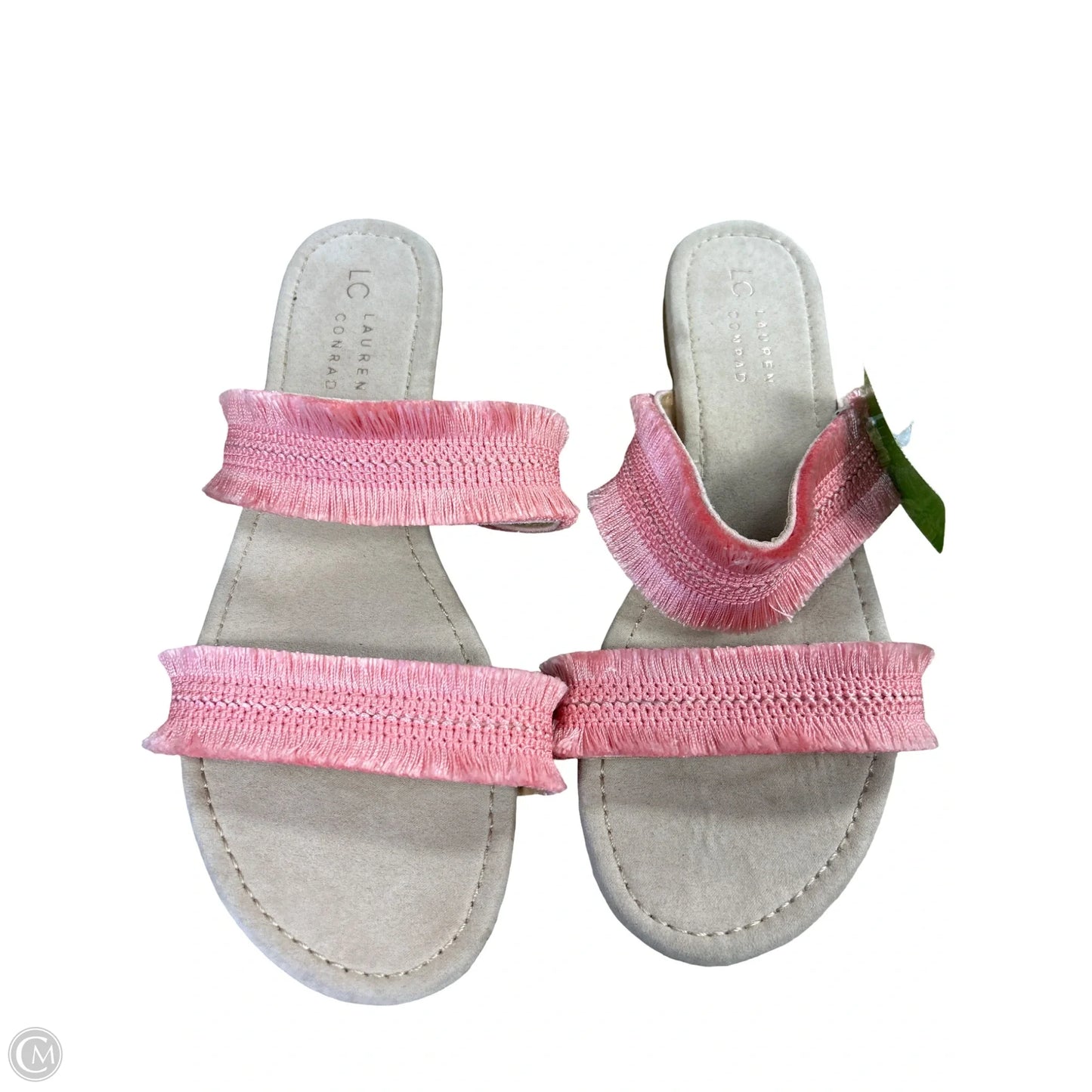 Sandals Flats By Lc Lauren Conrad In Pink, Size: 7