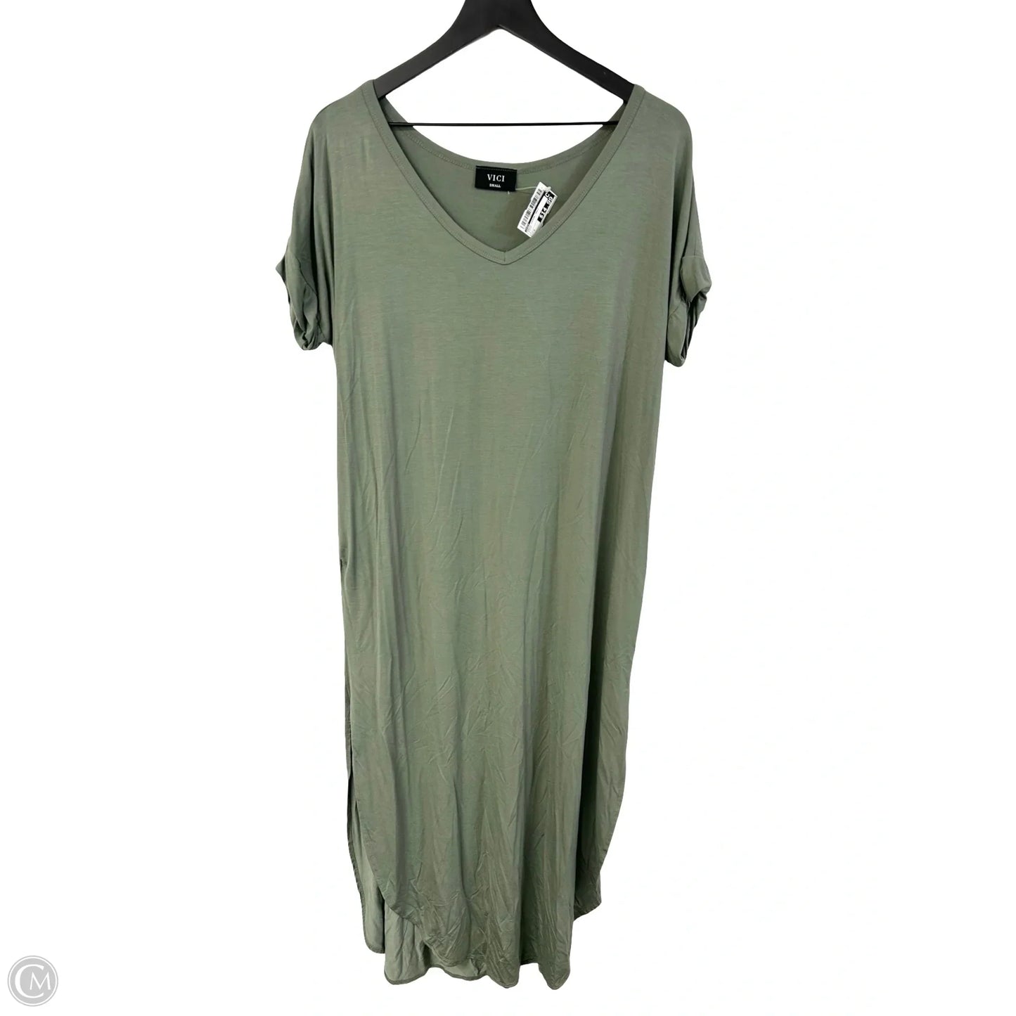 Dress Casual Maxi By Vici In Green, Size: S