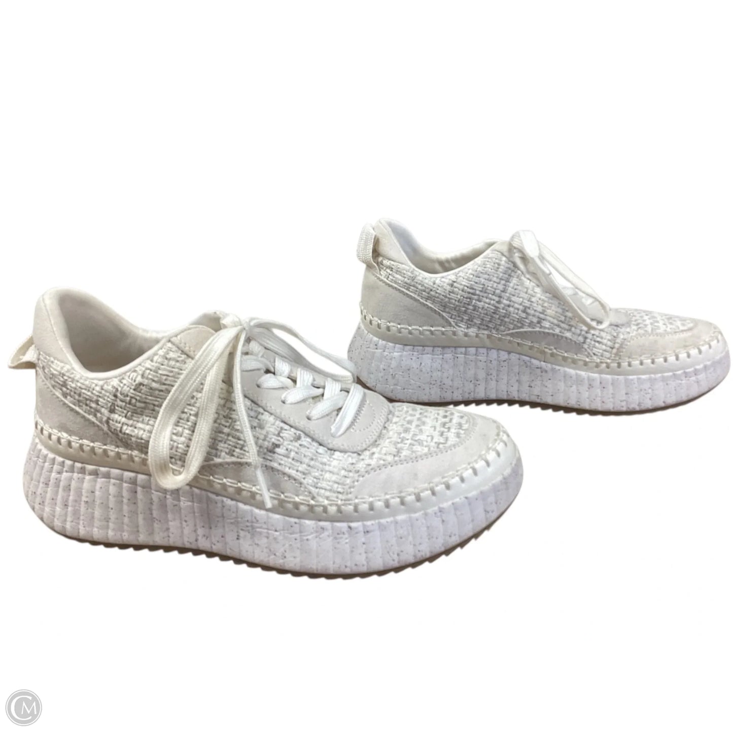 Shoes Sneakers By Universal Thread In Cream, Size: 9