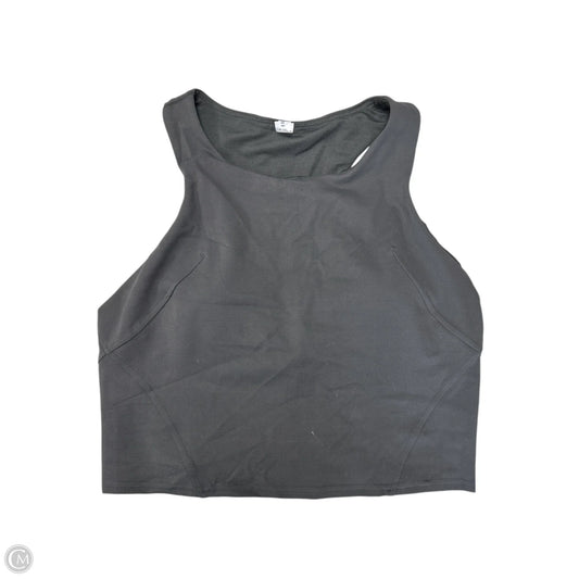 Athletic Tank Top By Lululemon In Grey, Size: 10
