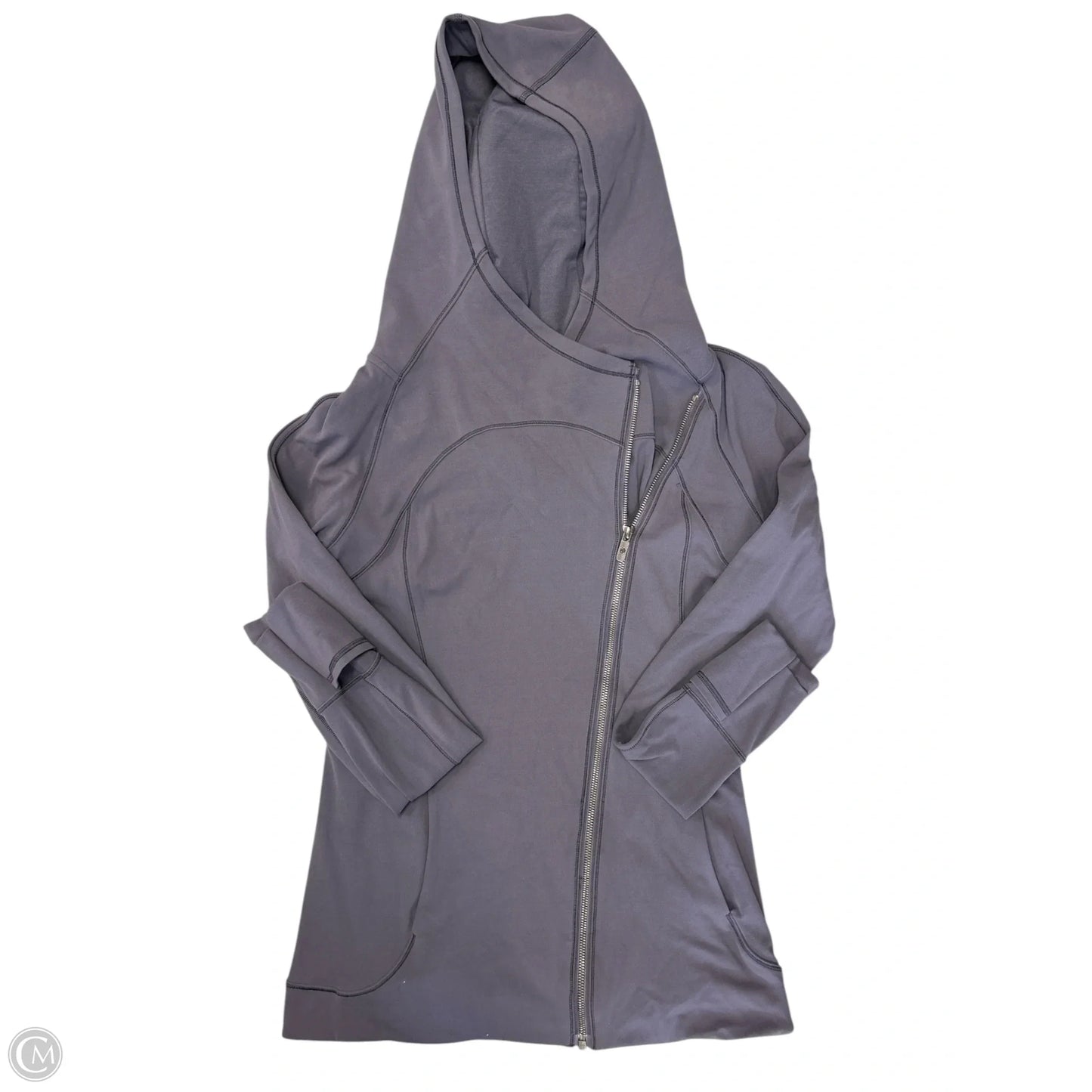 Athletic Jacket By Lululemon In Purple, Size: 10