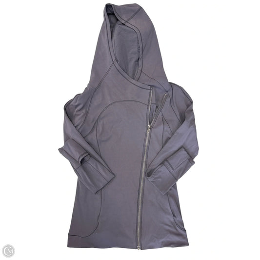 Athletic Jacket By Lululemon In Purple, Size: 10
