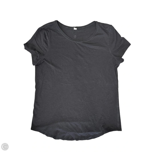 Top Short Sleeve Basic By Lululemon In Black, Size: 10