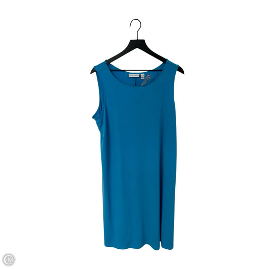 Dress Casual Short By Susan Graver In Blue, Size: Xl