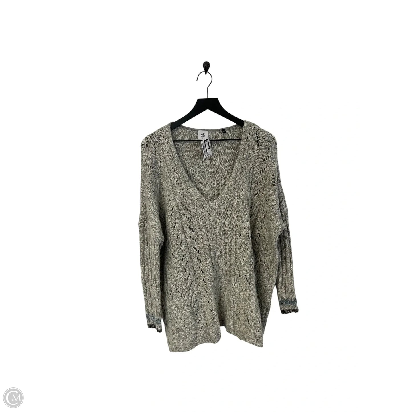 Sweater By Cabi In Grey, Size: Xs