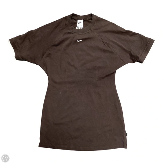 Dress Casual Short By Nike Apparel In Brown, Size: S