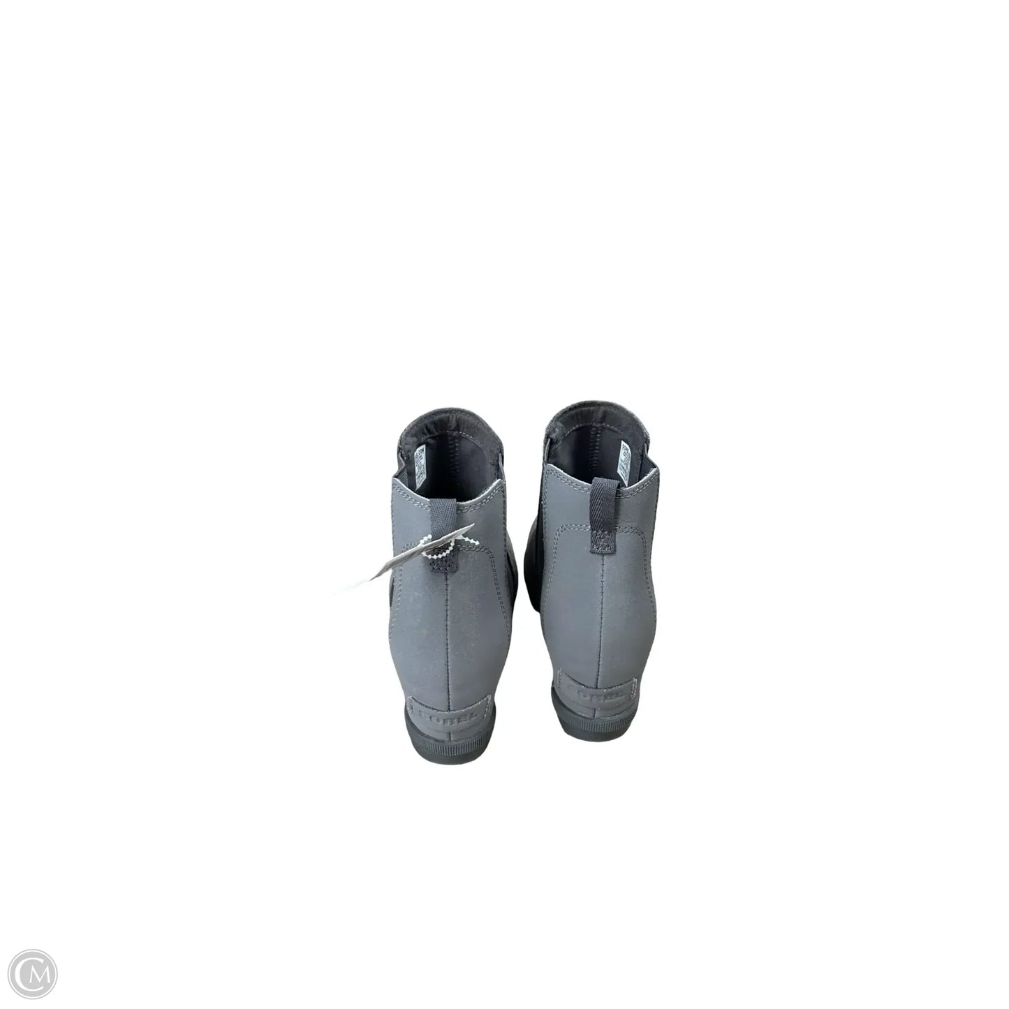 Boots Ankle Heels By Sorel In Grey, Size: 5