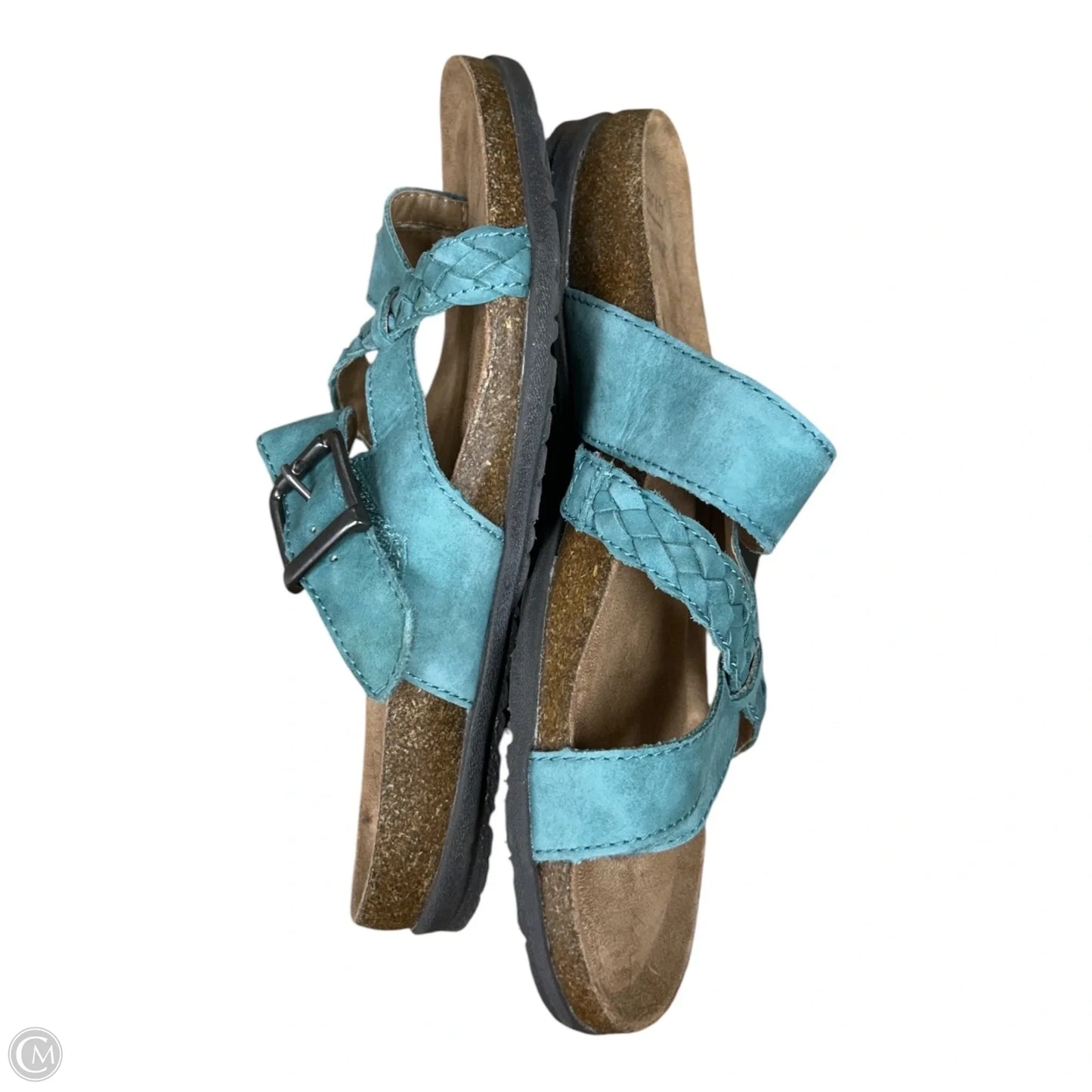 Sandals Flats By Earth Origins In Green, Size: 7