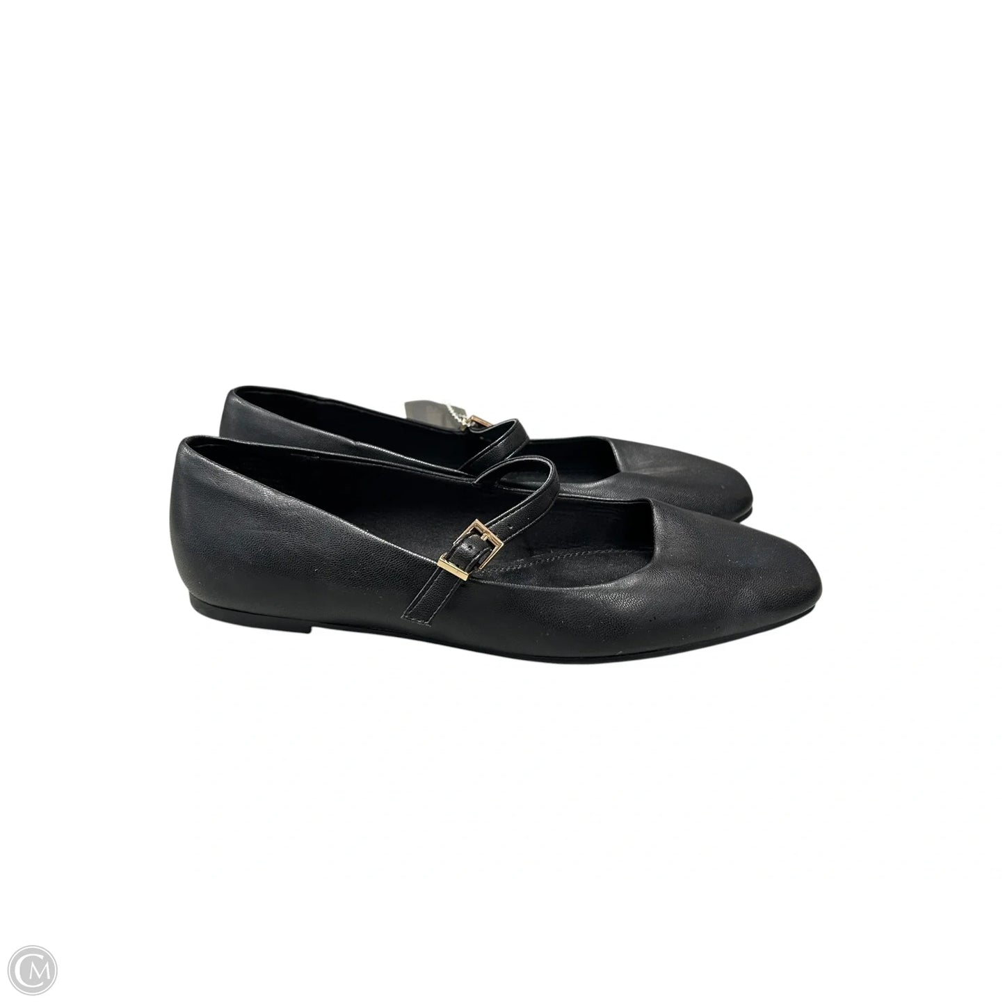 Shoes Flats By H&m In Black, Size: 7.5