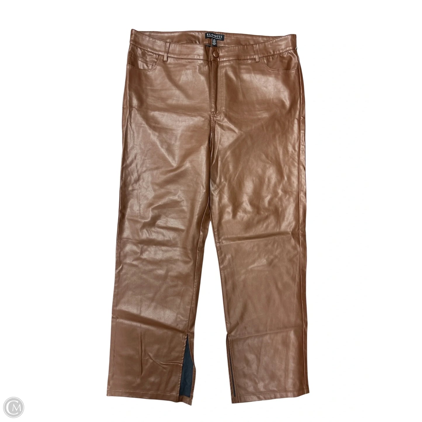Pants Dress By Eloquii In Brown, Size: 18