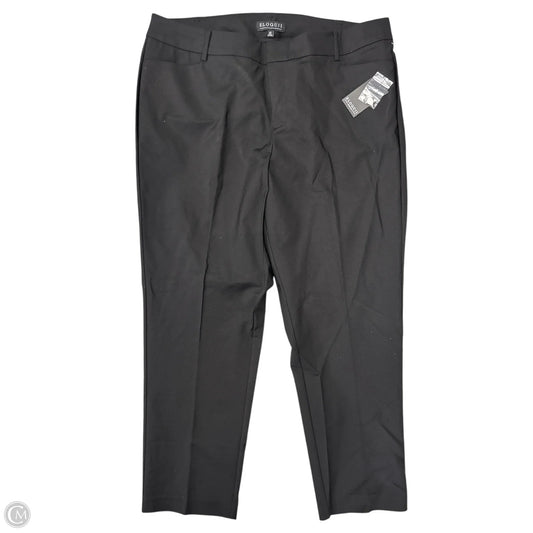 Pants Dress By Eloquii In Black, Size: 18