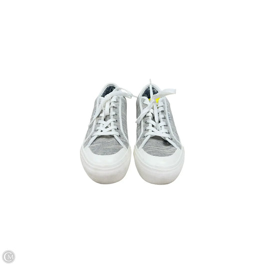 Shoes Sneakers By Roxy In Blue & White, Size: 8.5