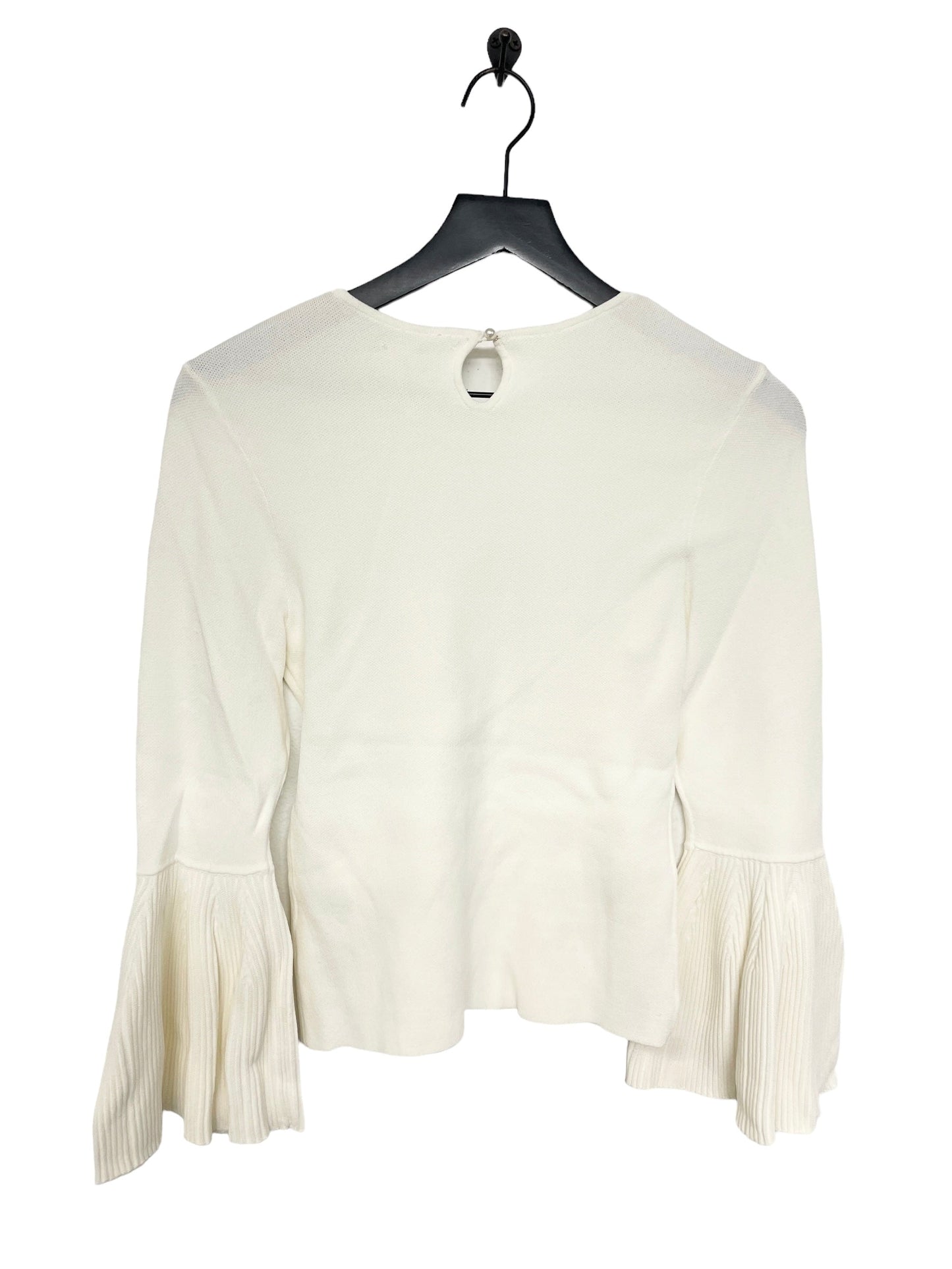 Off White Top Long Sleeve Eliza J, Size M