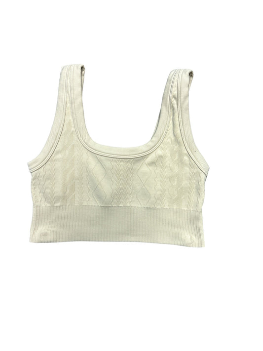 Athletic Bra By Joy Lab In Cream, Size: S