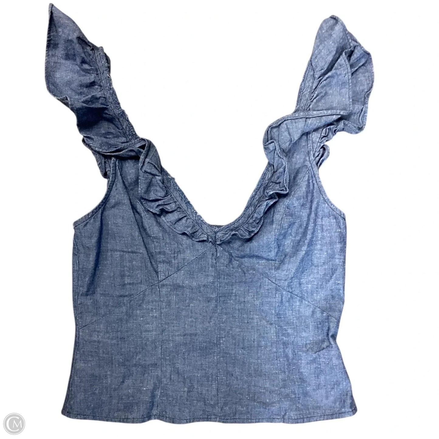 Top Sleeveless By Free People In Blue, Size: Xs