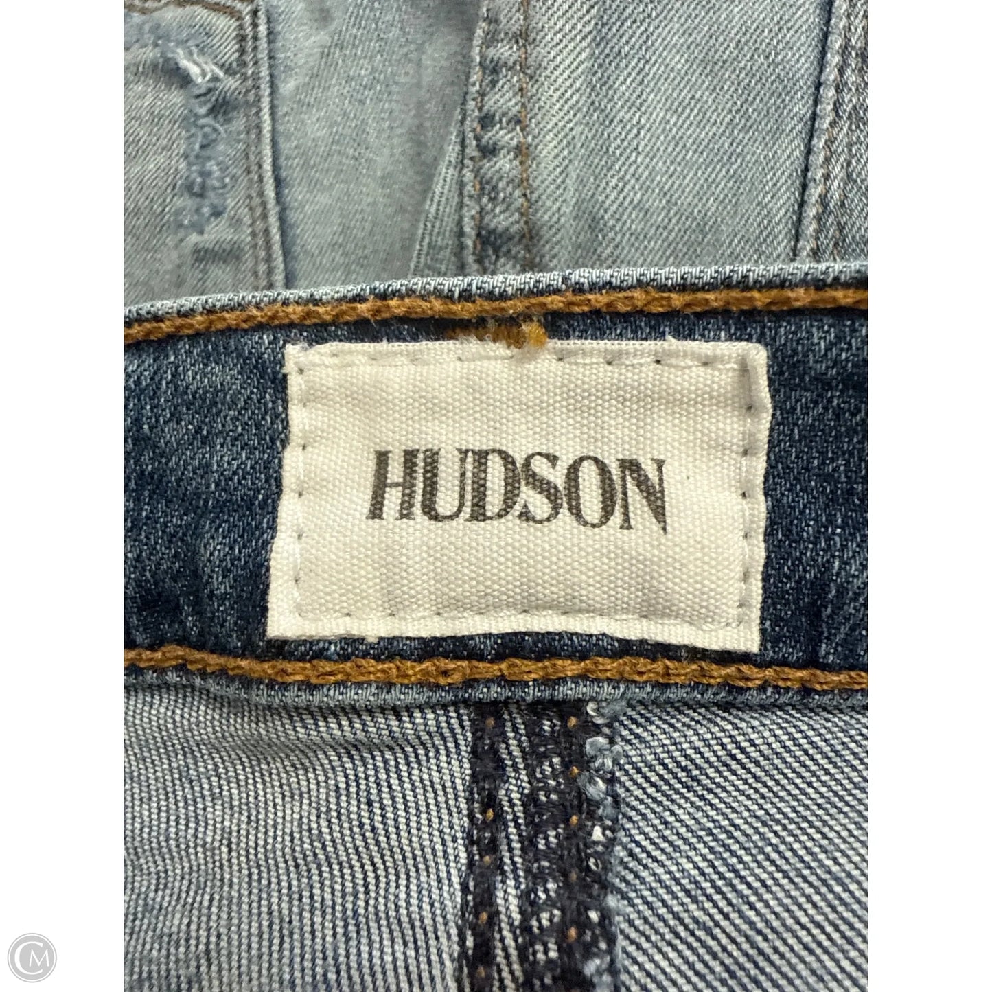 Jeans Skinny By Hudson In Blue Denim, Size: 2