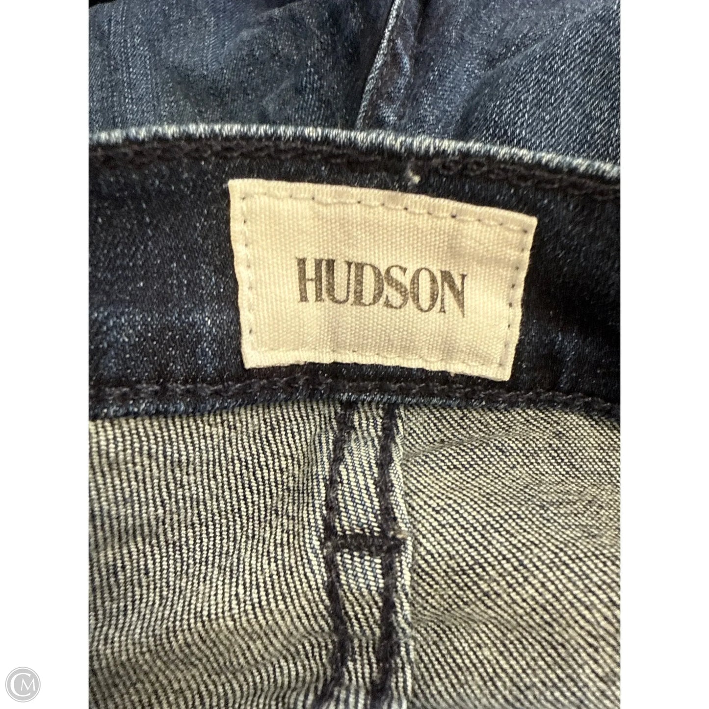 Jeans Skinny By Hudson In Blue Denim, Size: 2