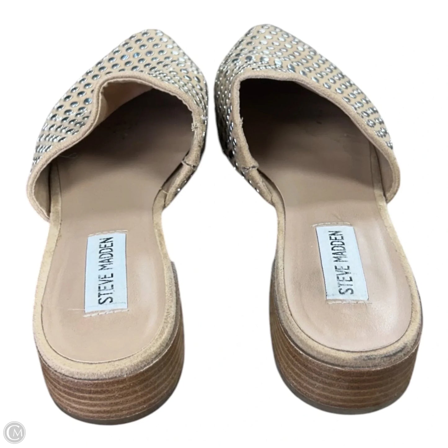 Shoes Heels Block By Steve Madden In Tan, Size: 8.5