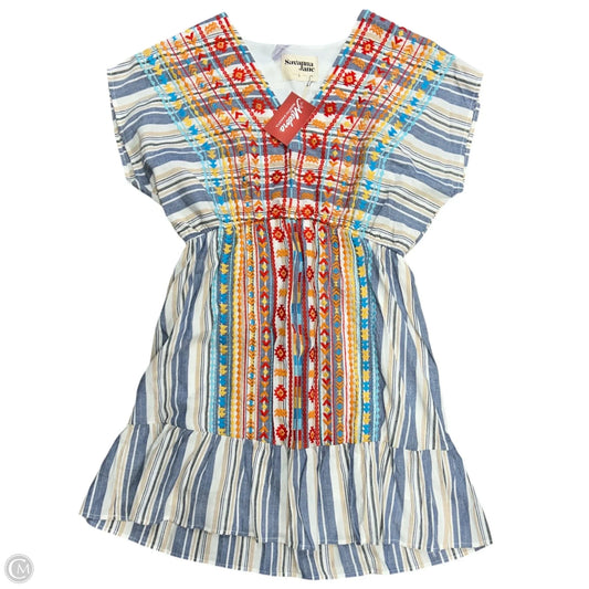 Dress Casual Short By Savanna Jane In Multi-colored, Size: L