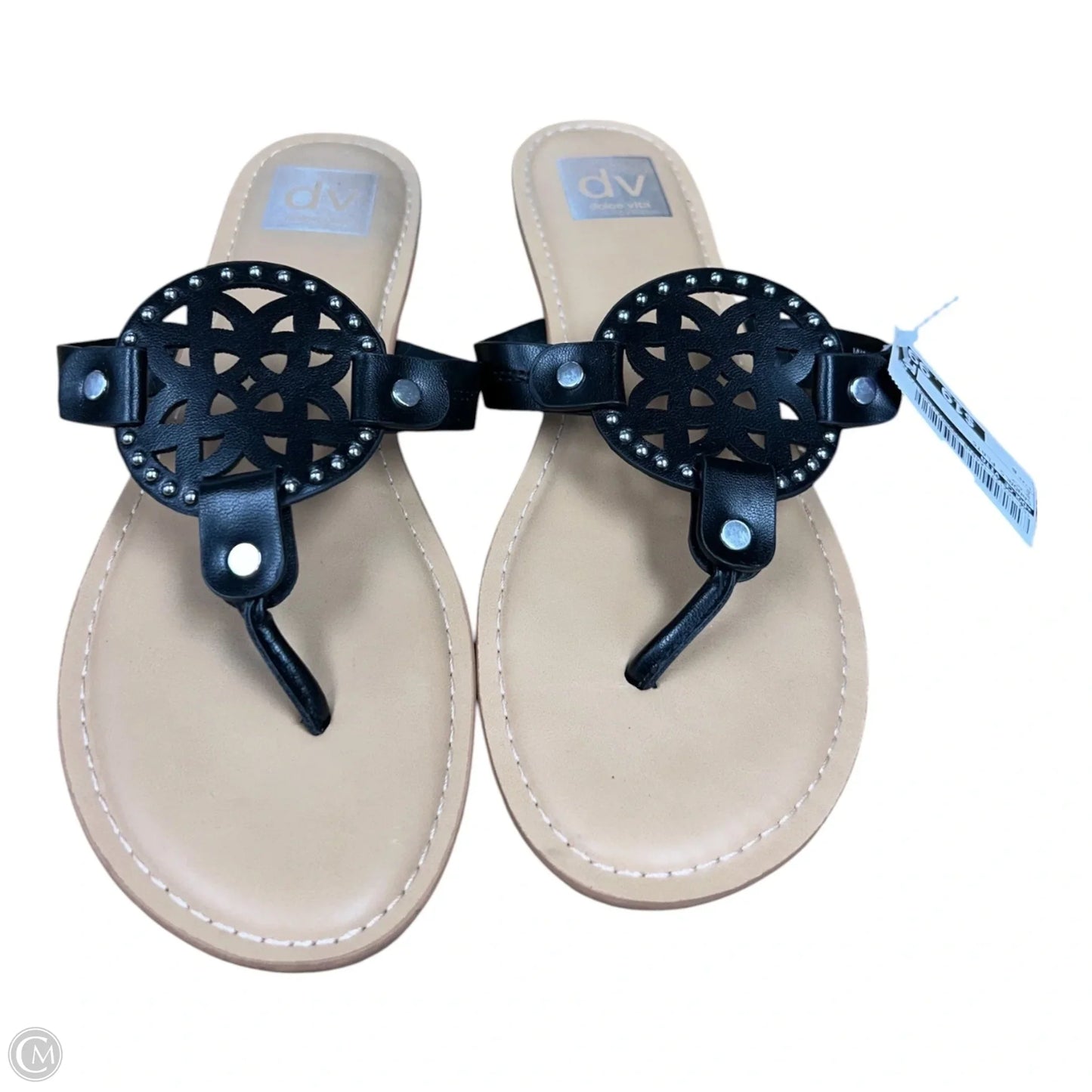 Sandals Flats By Dolce Vita In Black, Size: 8