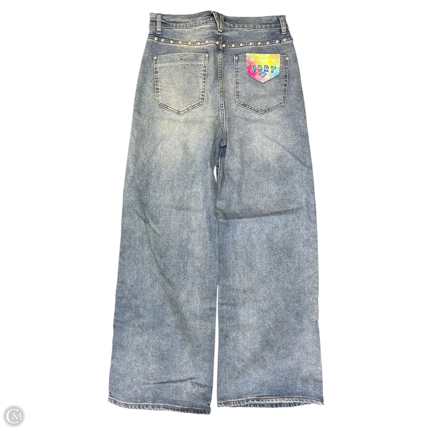 Jeans Wide Leg By Cmc In Blue Denim, Size: 10