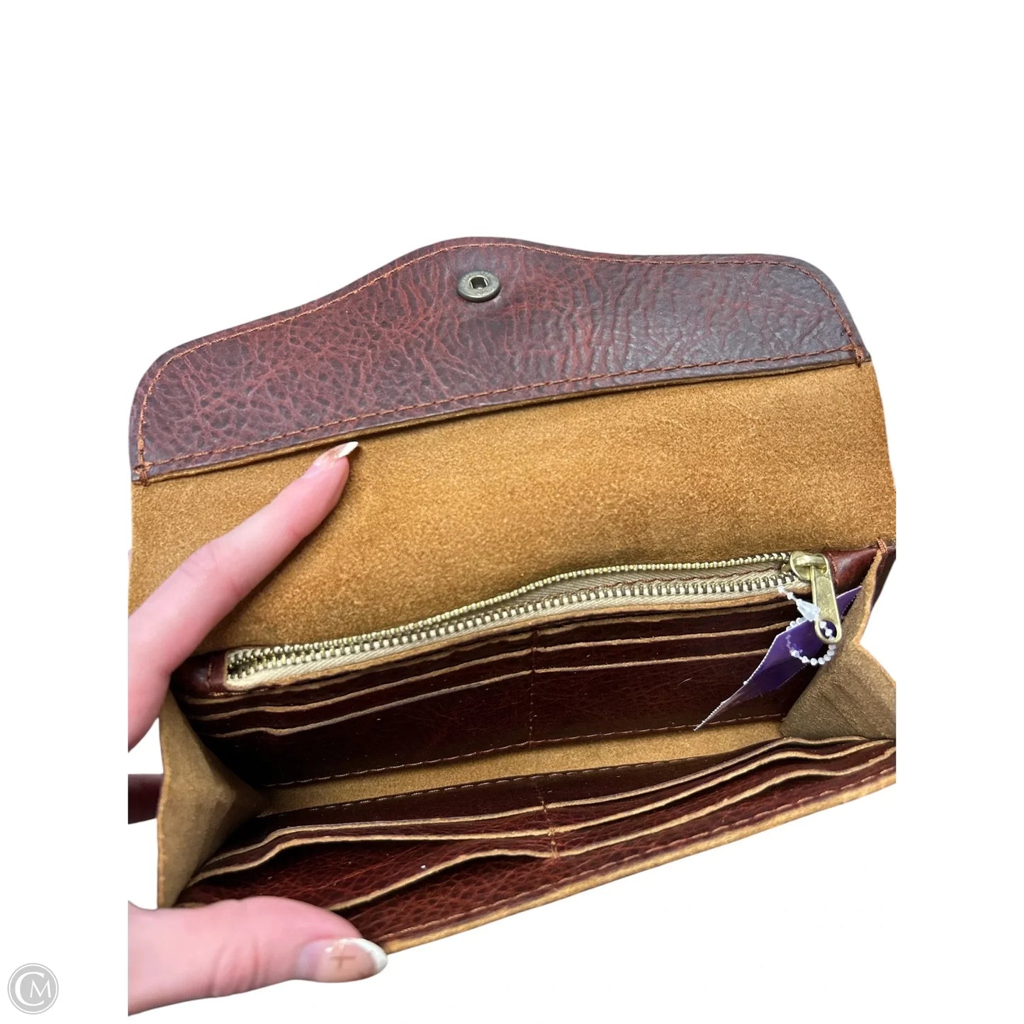 Wallet Leather By Portland Leather, Size: Large