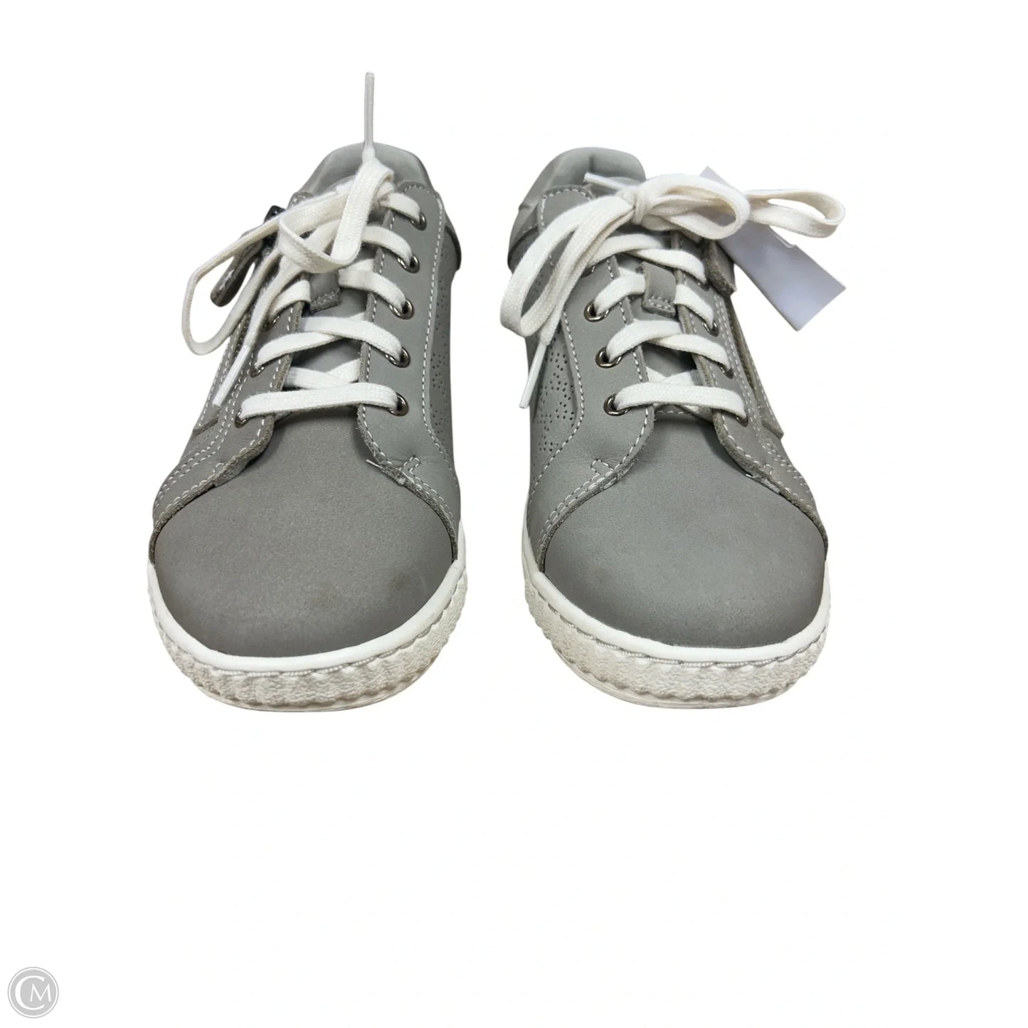 Shoes Sneakers By Clarks In Grey, Size: 7