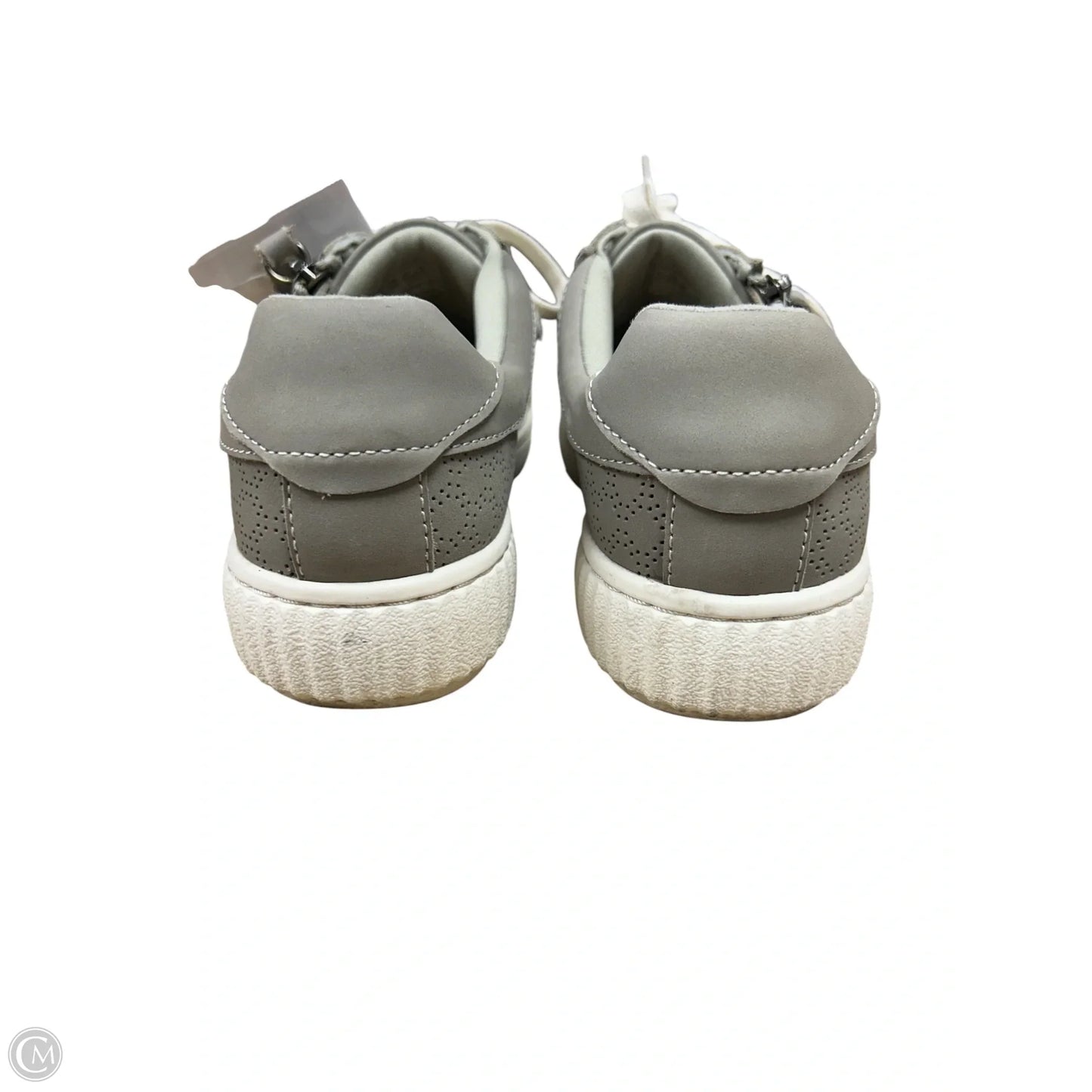 Shoes Sneakers By Clarks In Grey, Size: 7