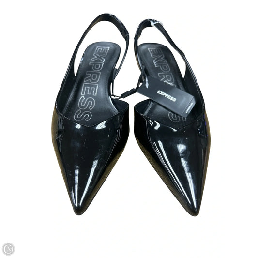 Shoes Heels Kitten By Express In Black, Size: 9